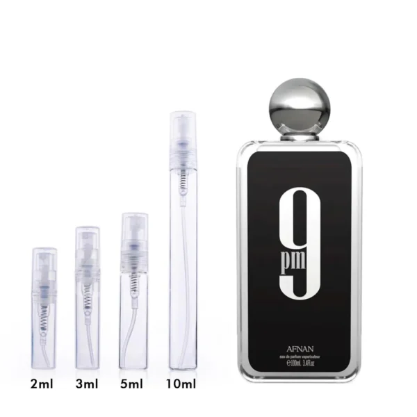 Afnan 9pm Eau de Luxury perfume samples for Him