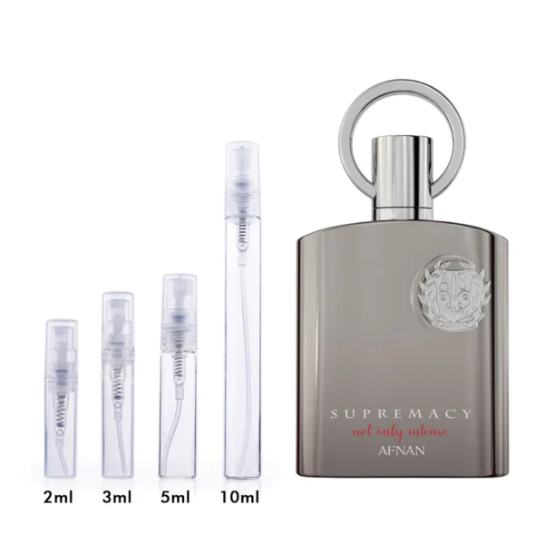 Afnan Supremacy Not Only Intense Extrait de Parfum Luxury Sample for Him